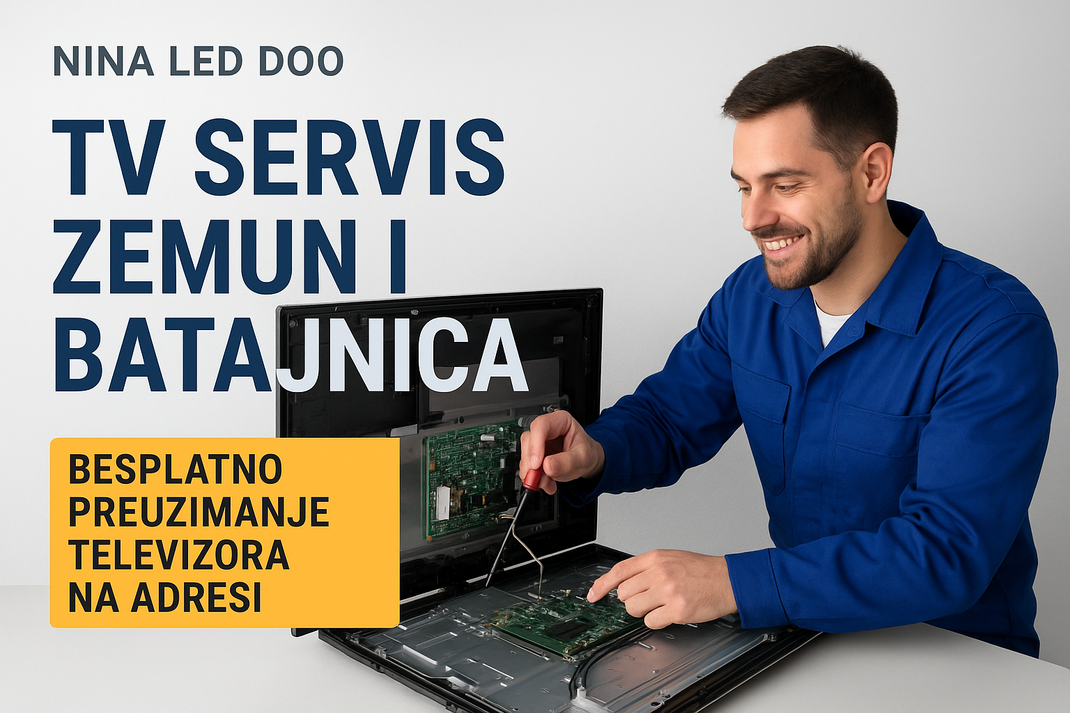 TV Servis Zemun – Brza i pouzdana popravka televizora svih brendova